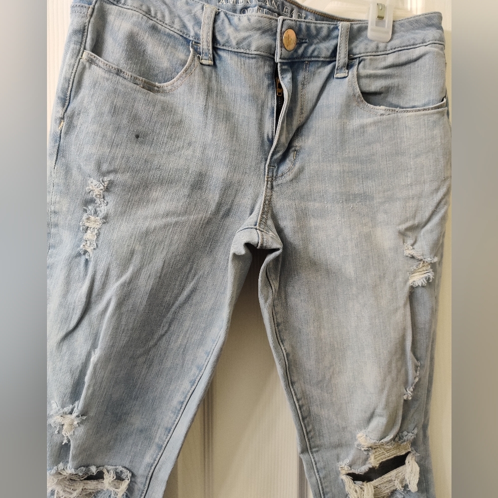 Blue Denim Jeggings